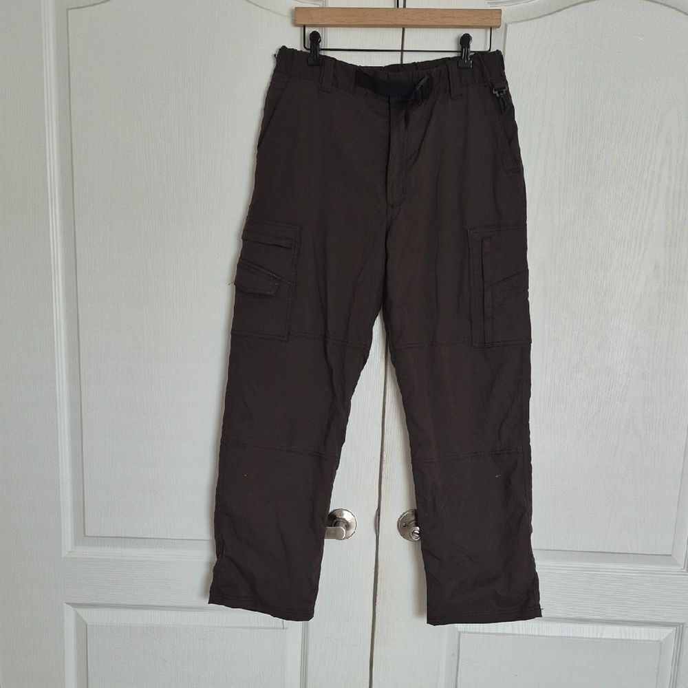 Men's Dark Brown Cargo Pants
